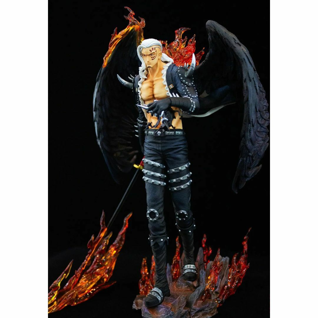 ワンピース 火災のキング アルベル フィギュア ガレージキット 塗装