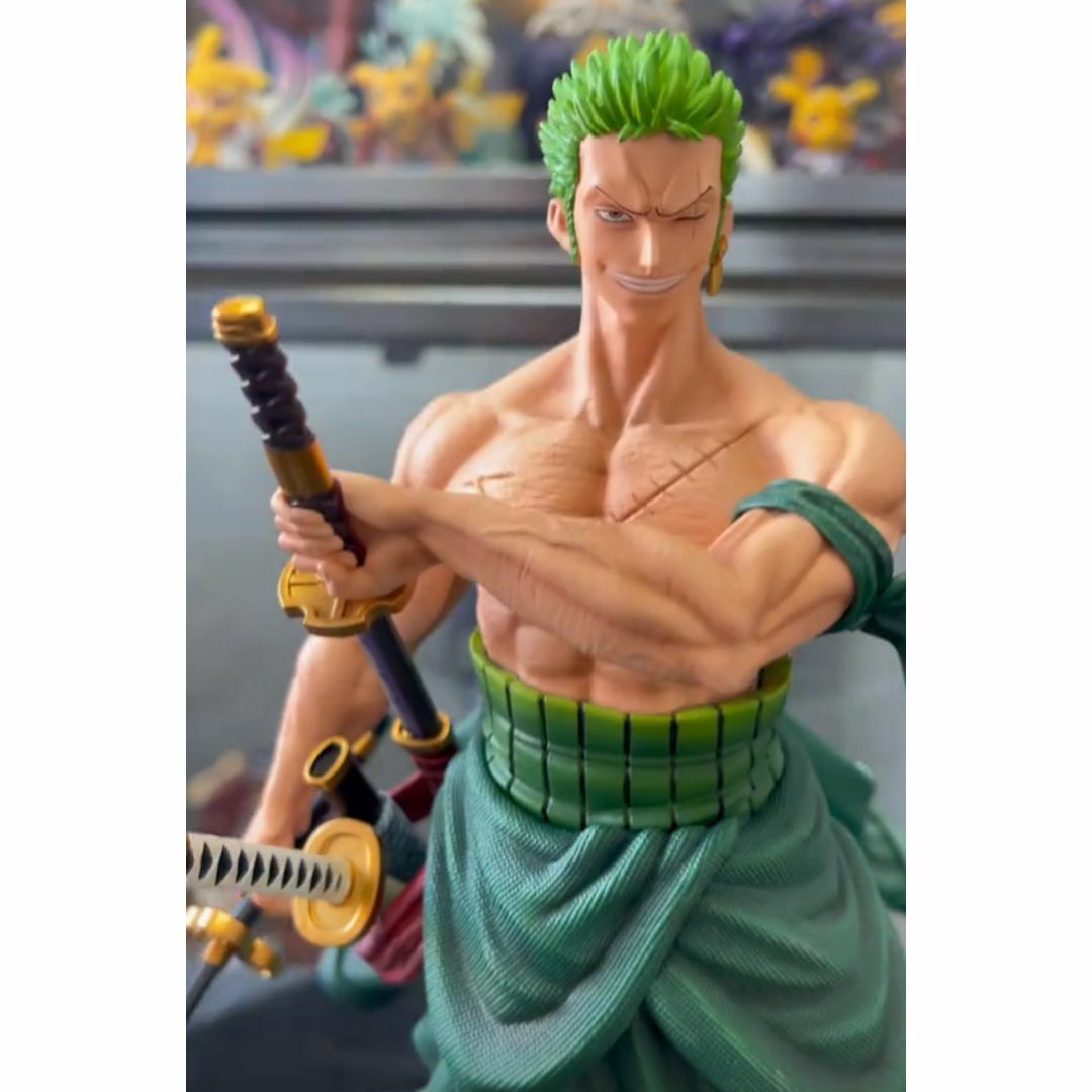 ワンピース ロロノア・ゾロ フィギュア ガレージキット popスケールの