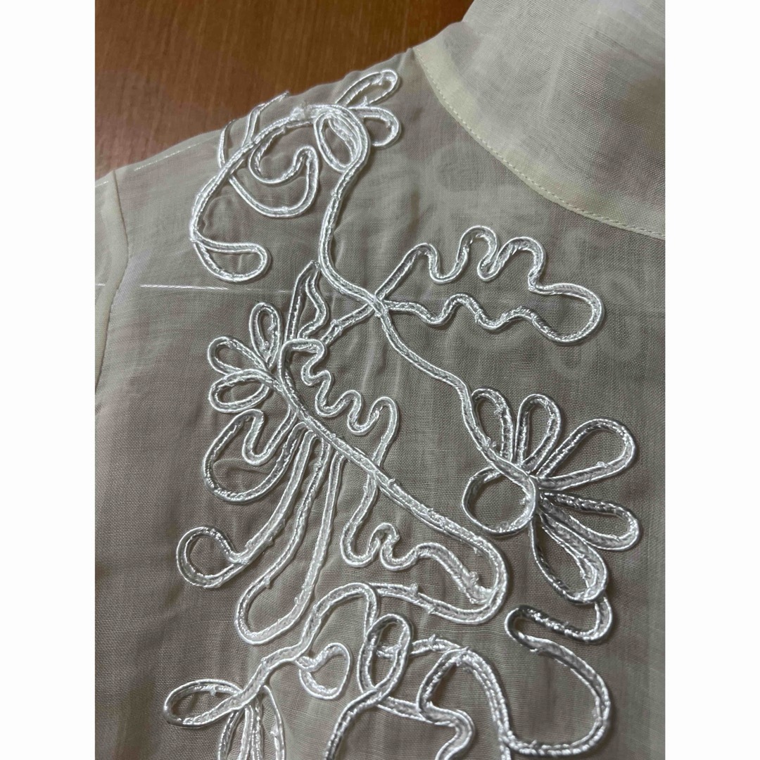 TODAYFUL - 値下げ 美品 Sheer Embroidery Blouseの通販 by shop A