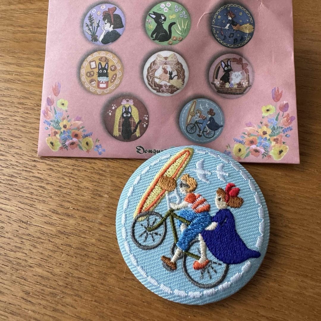 ジブリ - ジブリ 刺繍ブローチ 缶バッジの通販 by rkni's shop｜ジブリ
