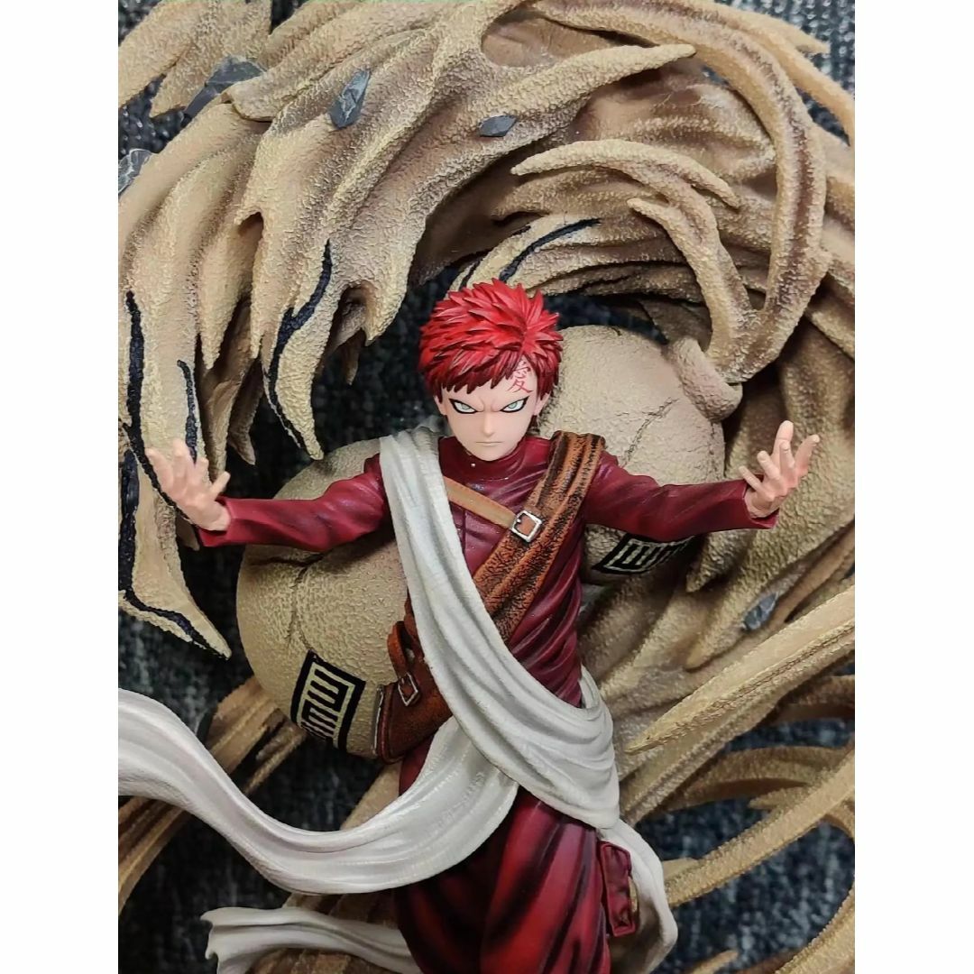 ナルト 疾風伝 我愛羅 があら ガレージキット フィギュア 塗装済み完成