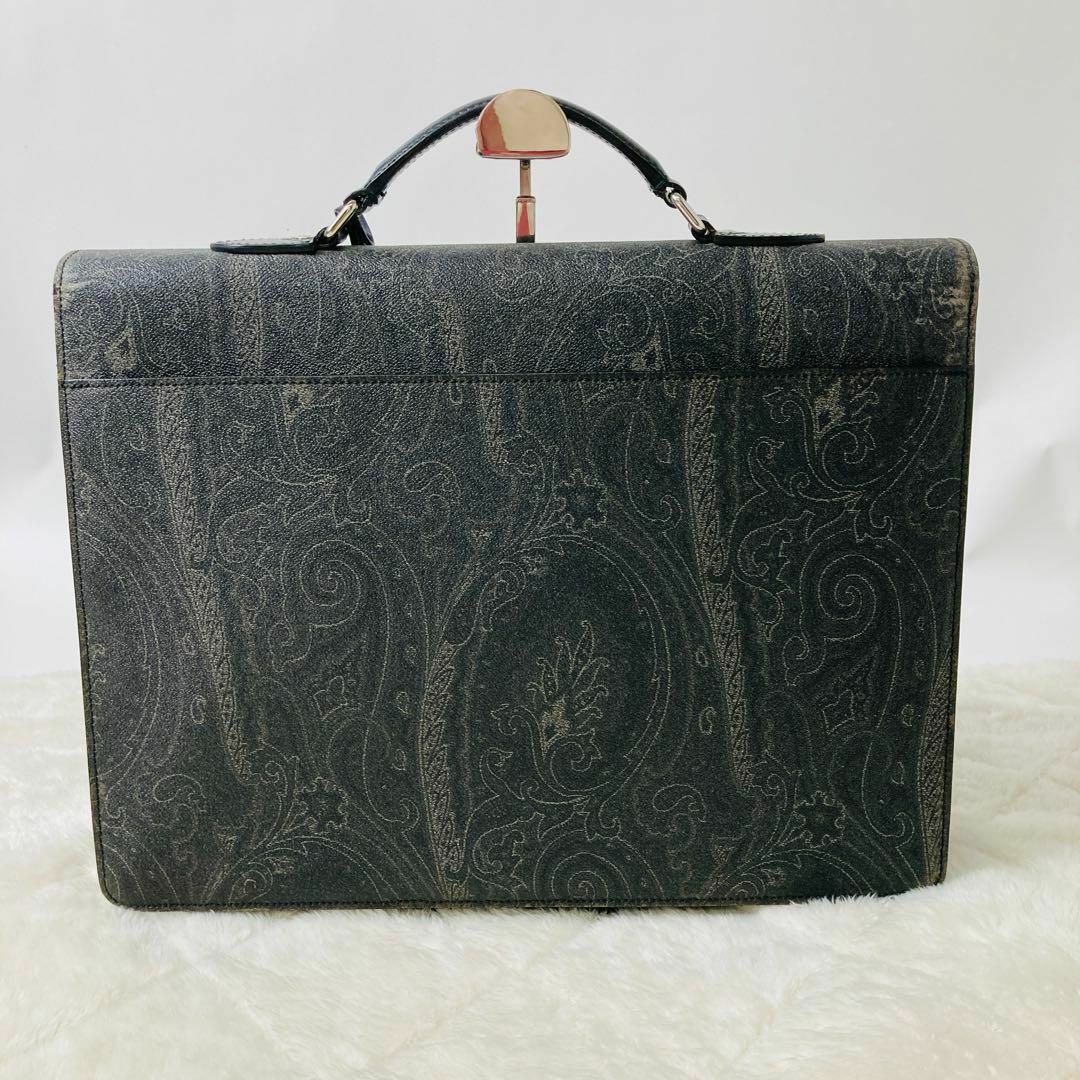ETRO - 現行 ETRO ペイズリー柄 メンズ ブリーフケース ビジネスバッグ