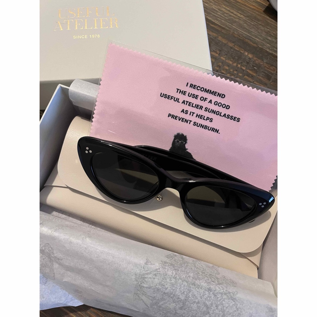 sorm'86 × USEFUL ATELIER キャットアイサングラス