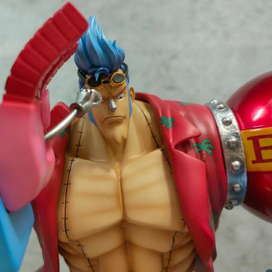 ワンピース 改造人間 鉄人フランキー ガレージキット フィギュア pop