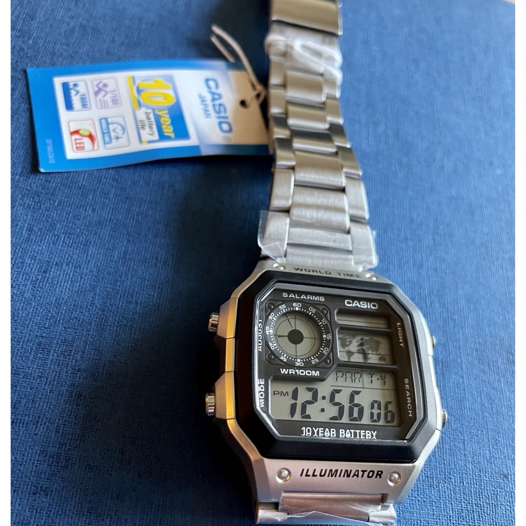 CASIO - カシオ デジタル腕時計 世界48都市ワールドタイム対応