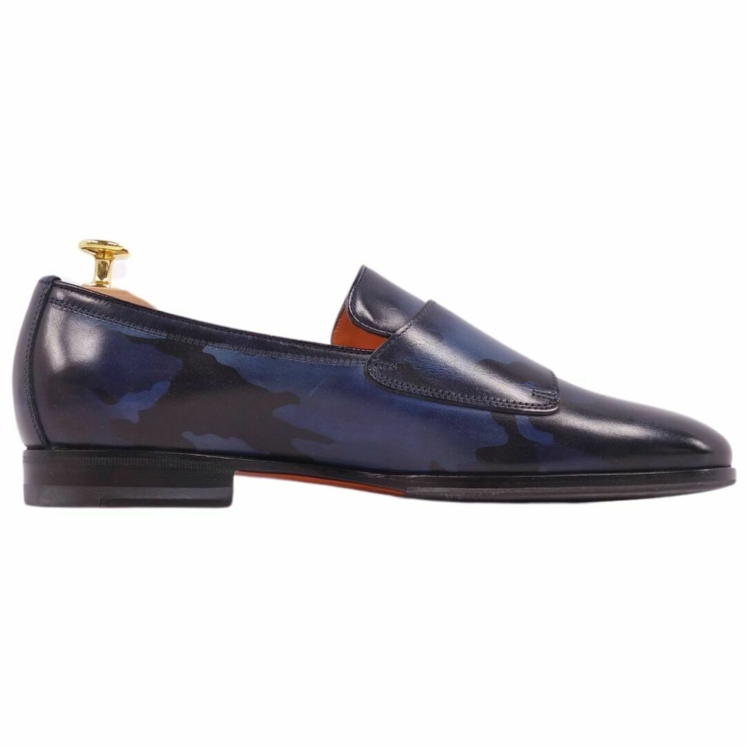 Santoni - 未使用 サントーニ Santoni レザーシューズ ダブルモンク
