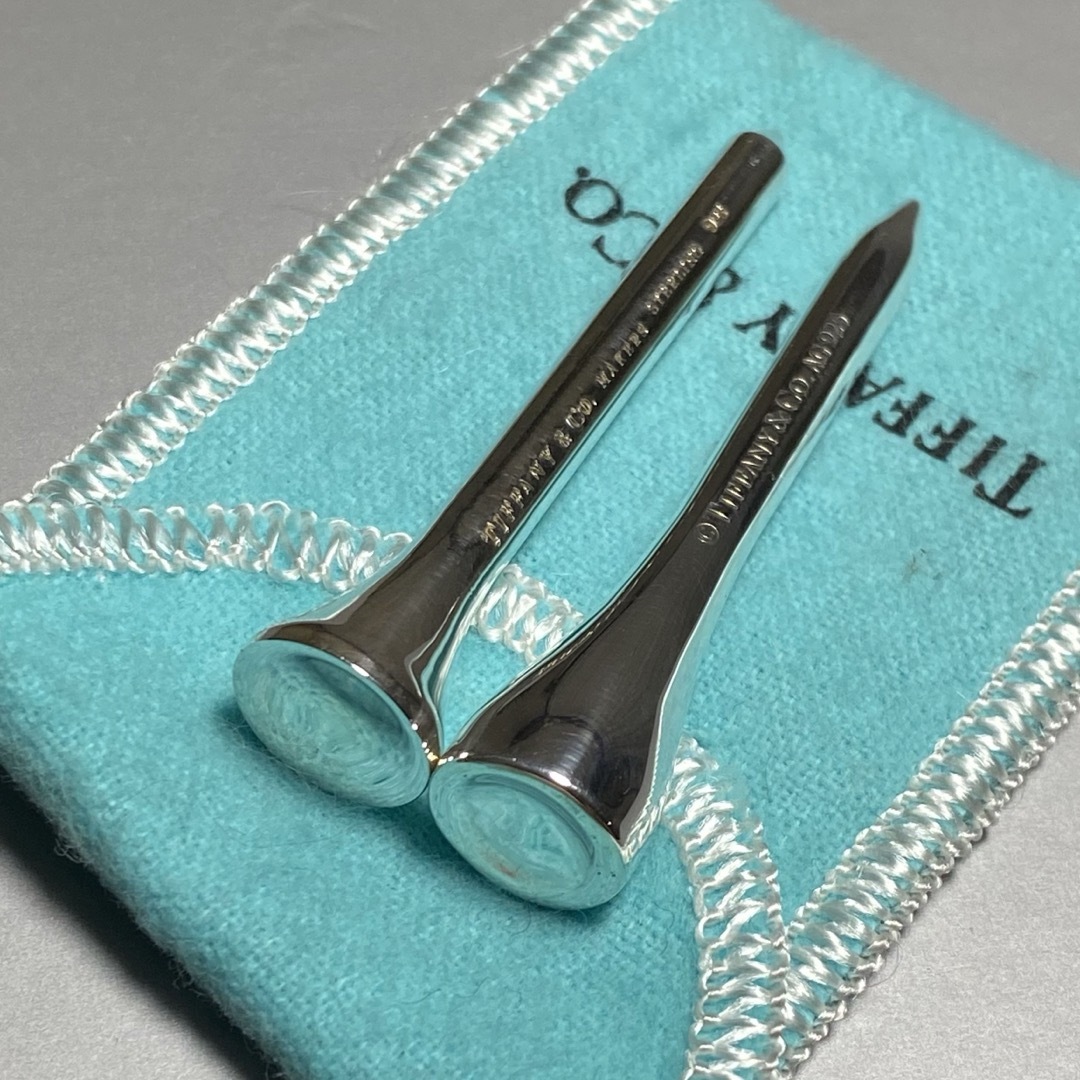 Tiffany & Co. - ティファニー ゴルフティー2種2本 Ag925 シルバーの