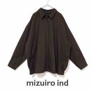 nest Robe（シャツ/ブラウス(長袖/七分) ・ ブラウン/茶色系）のフリマ