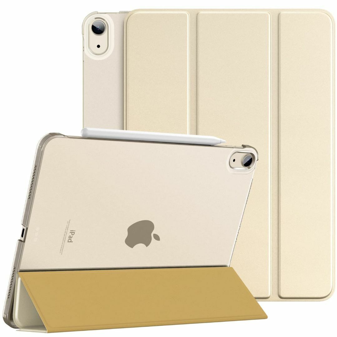 色:シャンパン・ゴールド】iPad Air 5 ケース 2022 iPad Aの通販 by
