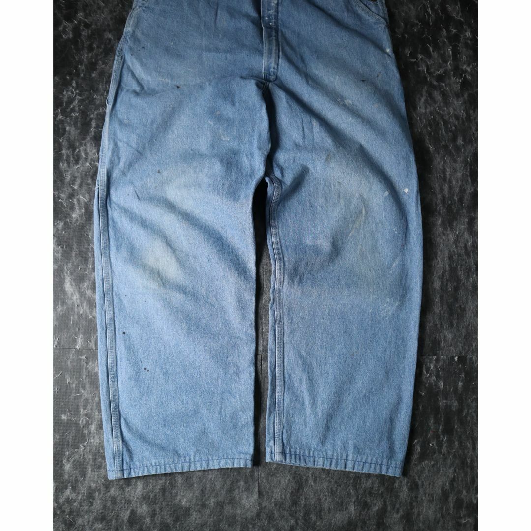 OshKosh - 80s OSHKOSH オシュコシュ ルーズ オーバーオール 青 42