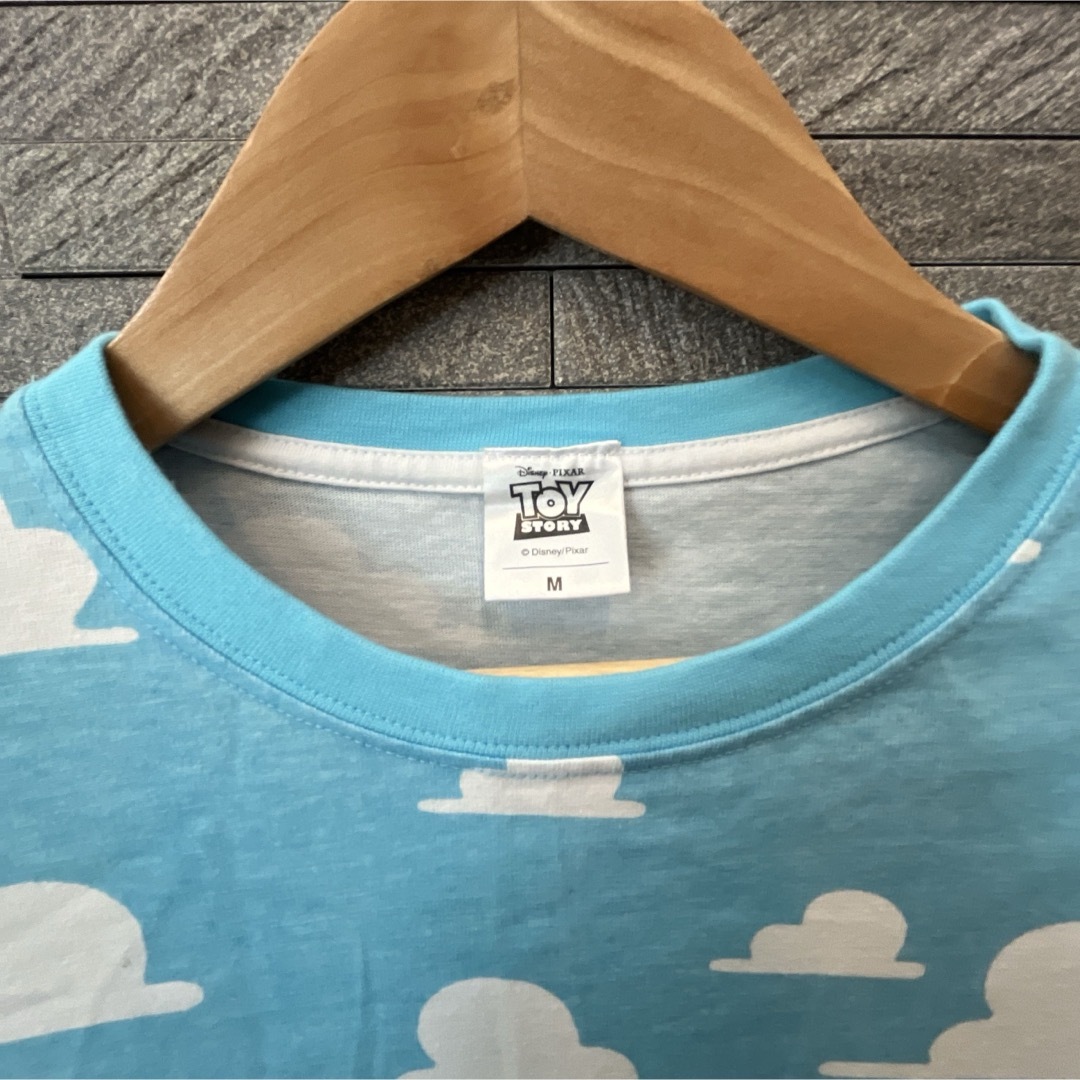 Disney - Disney トイストーリー Tシャツ 半袖 雲柄 アンディの部屋の