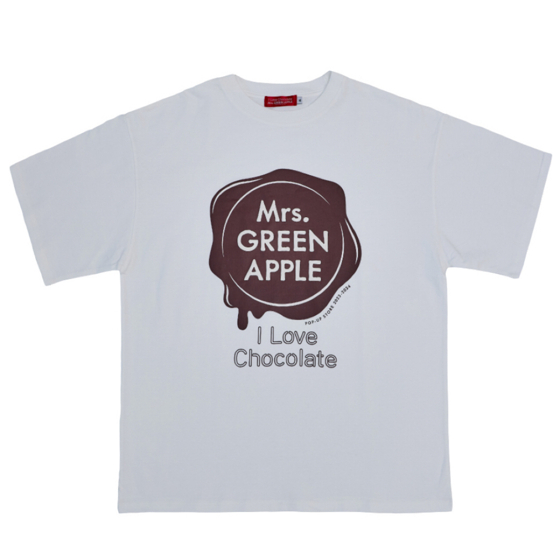 Mrs. GREEN APPLE アイラブチョコレート Tシャツの通販 by 受取評価