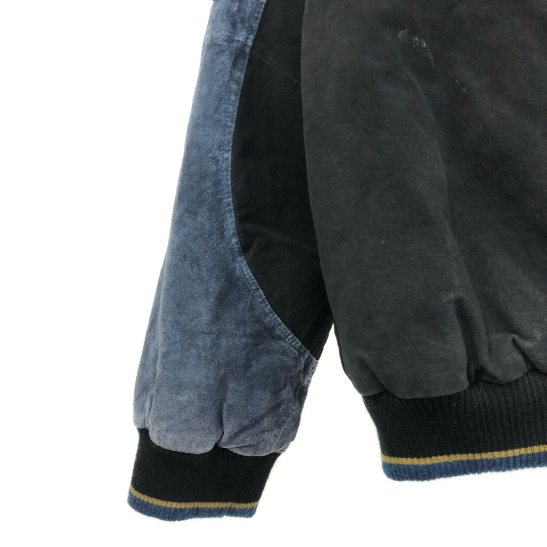 G-ⅢNFLロサンゼルス・ラムズオールレザースタジャンスウェードXL