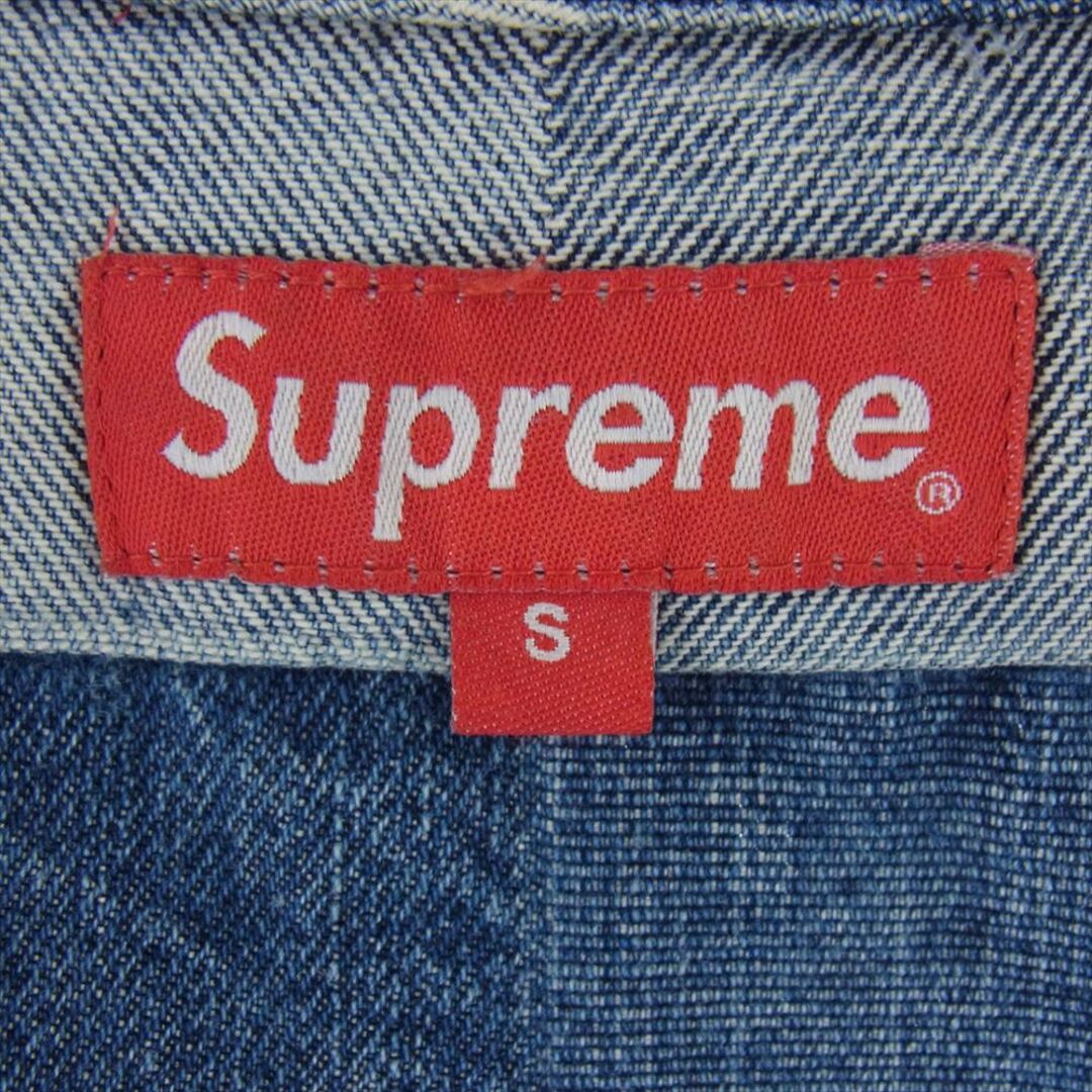 Supreme - Supreme シュプリーム ベスト 21SS Patched Denim Vest
