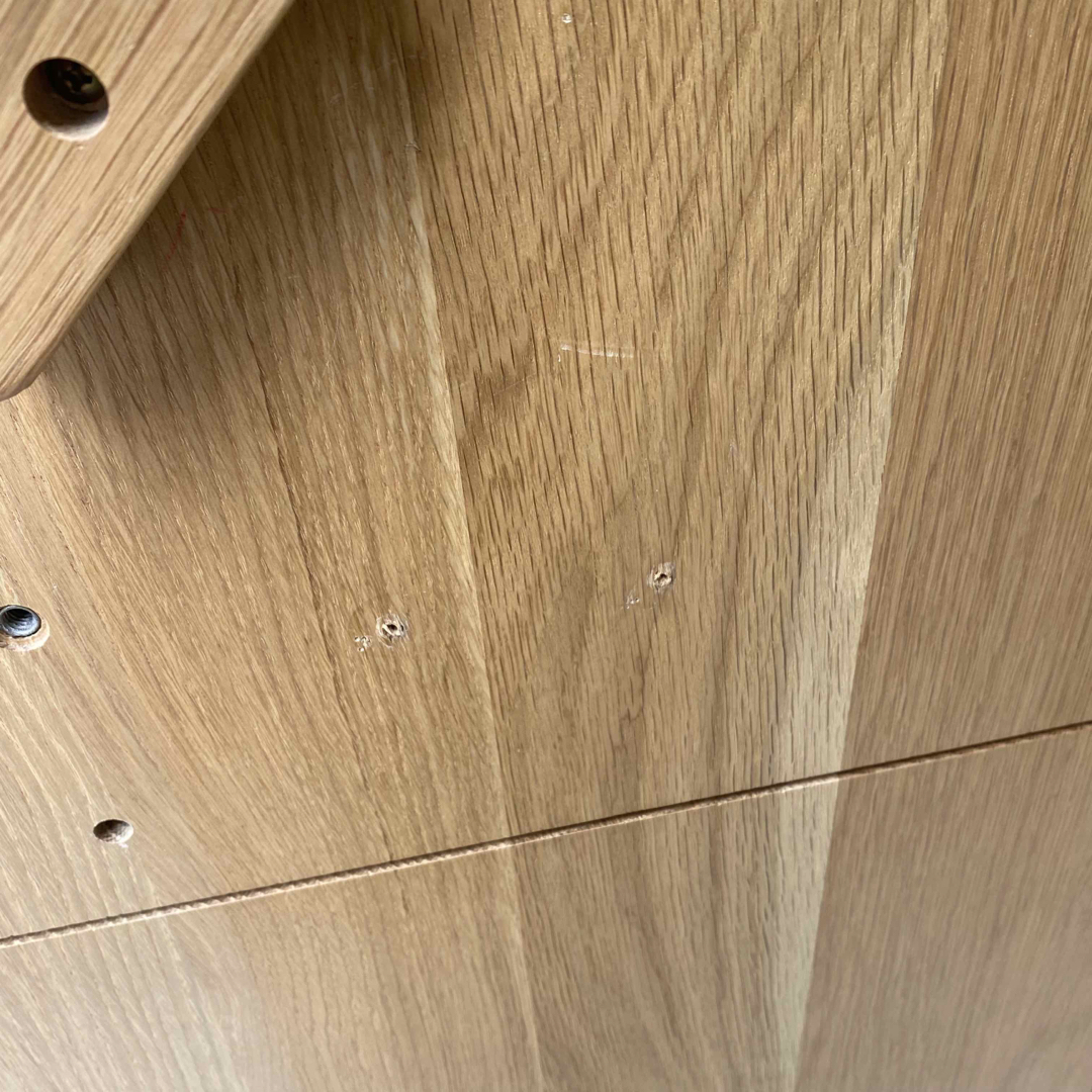 MUJI (無印良品) - 廃盤品 無印良品 MUJI コの字 デスク 無垢材デスク