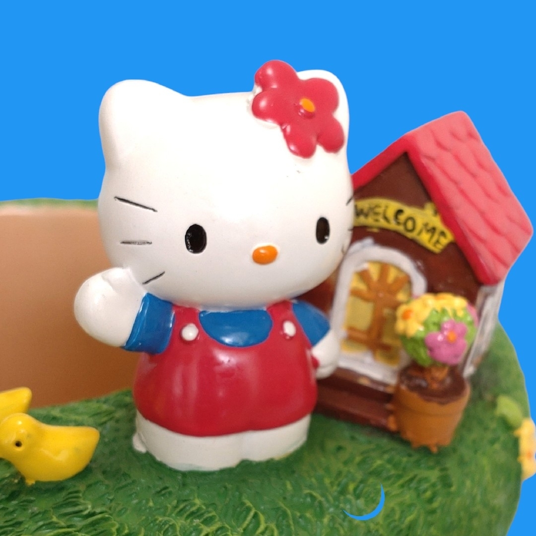 ハローキティ - 激レア 未使用 ハローキティ 陶器フラワーポット
