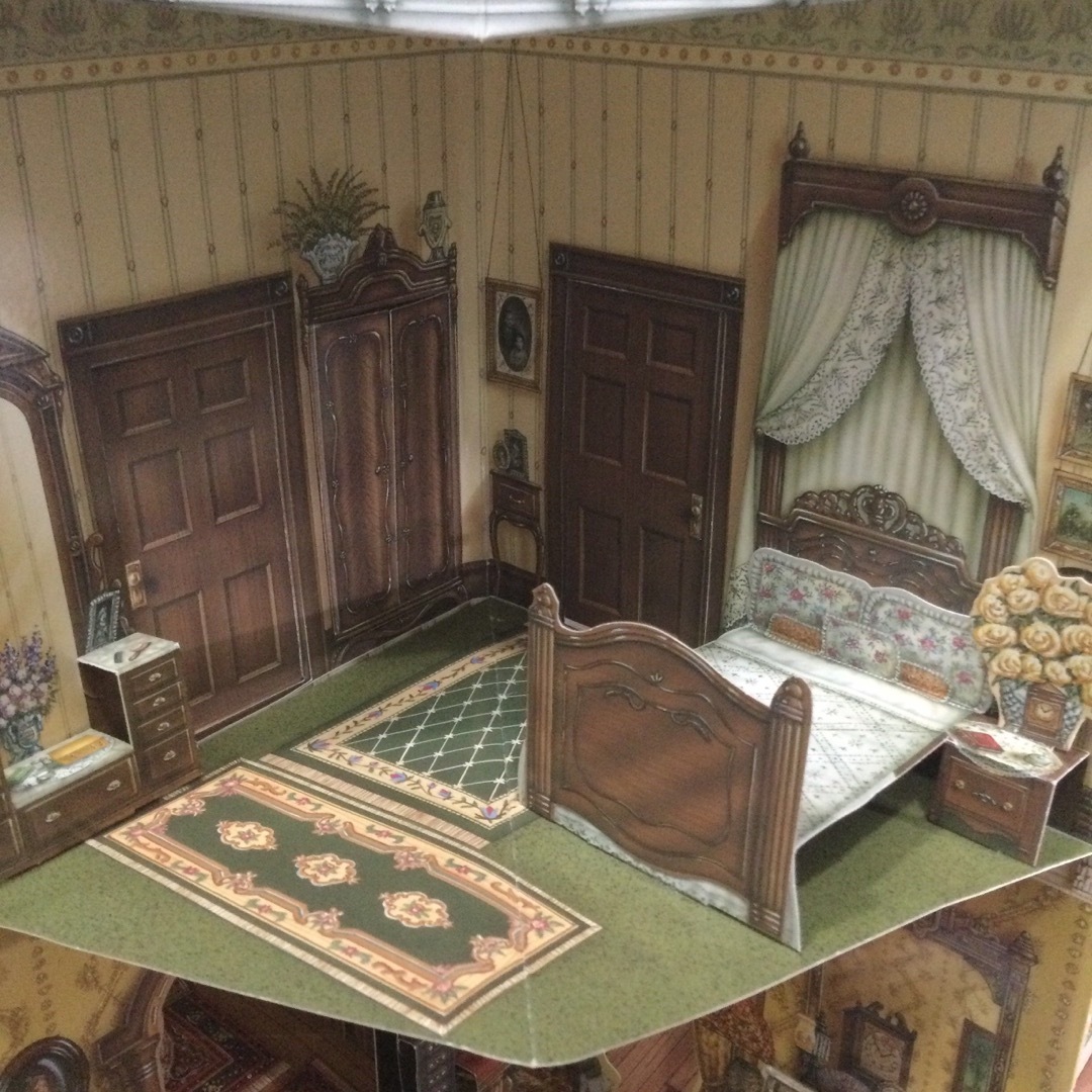 ビクトリアン ドールハウス しかけ絵本 洋書 Dolls House 人形 英語の