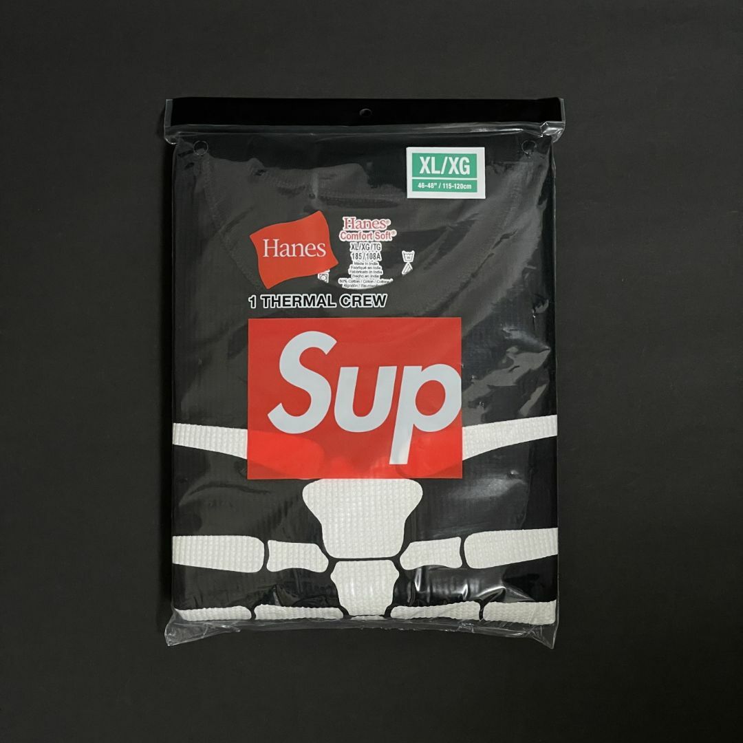 Supreme - XL Supreme Hanes Bones Thermal Crew ボーンの通販 by K