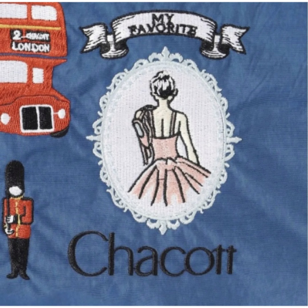 CHACOTT - チャコット ボール&チェーン ロンドン柄 ピンクM新品未使用