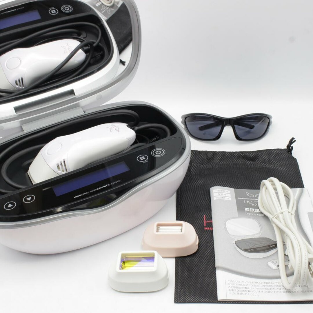 カードリッジ3つ付！ ケノン 脱毛器 Ver.8.4J フルセット ケノン ver