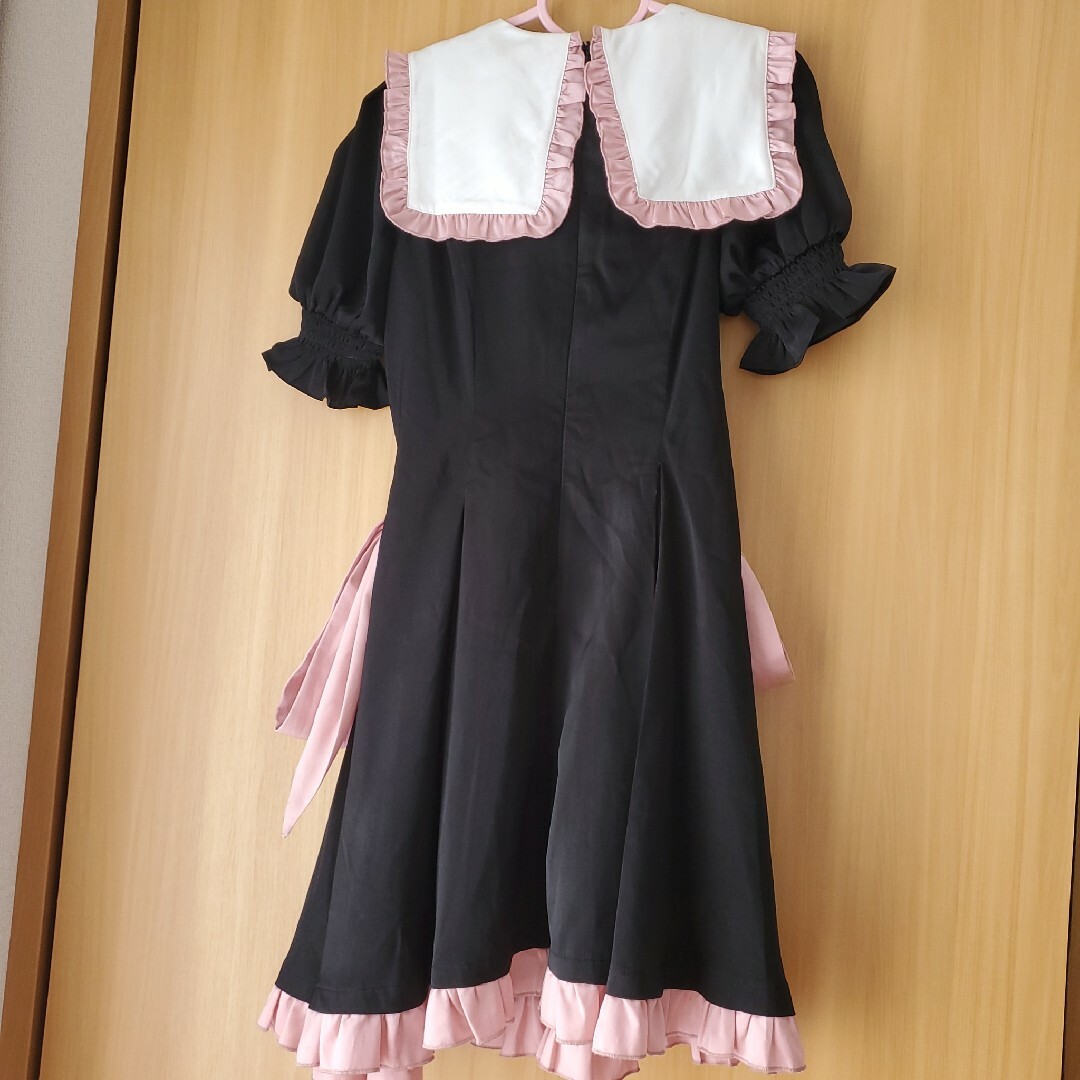 To Alice - toAlice 魔法少女リボン襟ワンピース セーラー ロリータ 黒