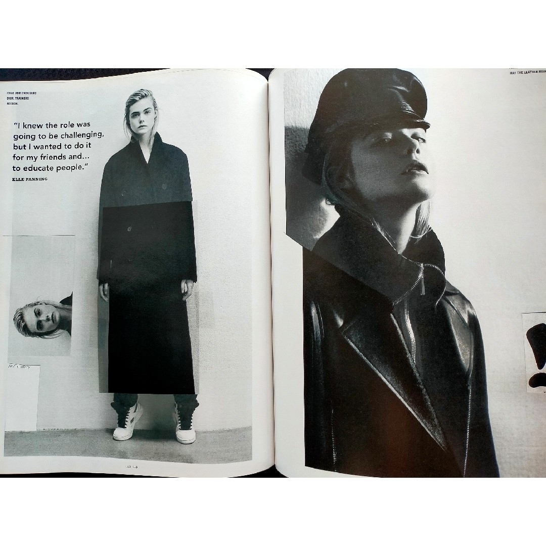 i-D MAGAZINE 2015年秋号 エル・ファニングの通販 by vous me sentez