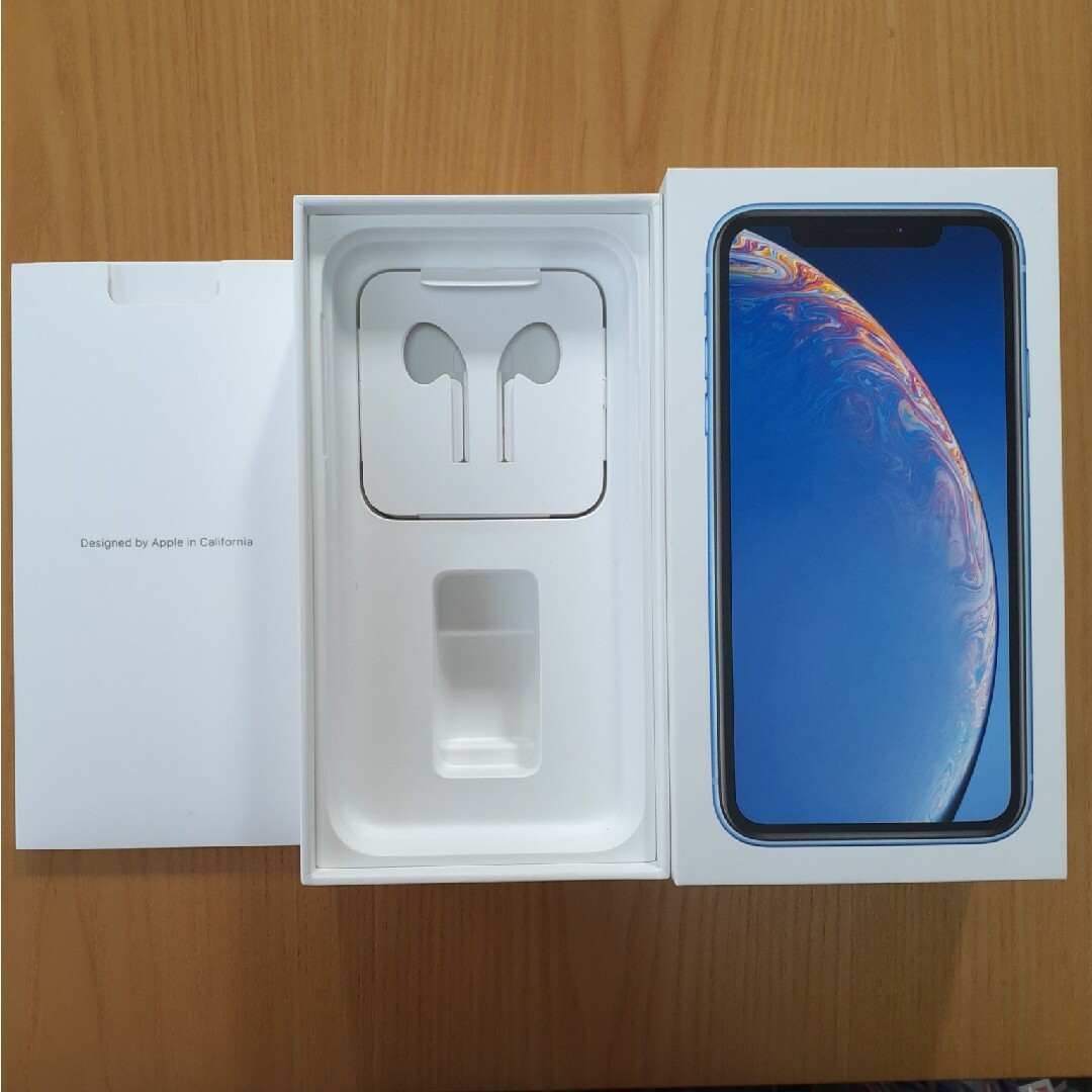 Apple - Apple iPhoneXR 64GB 純正品 箱 空箱 青の通販 by とら's shop