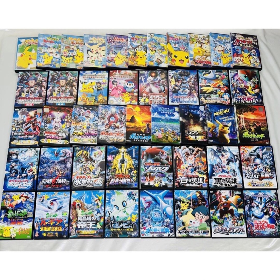 ポケモン DVD 44本セット ピカチュウ 劇場版 スペシャルアニメの通販