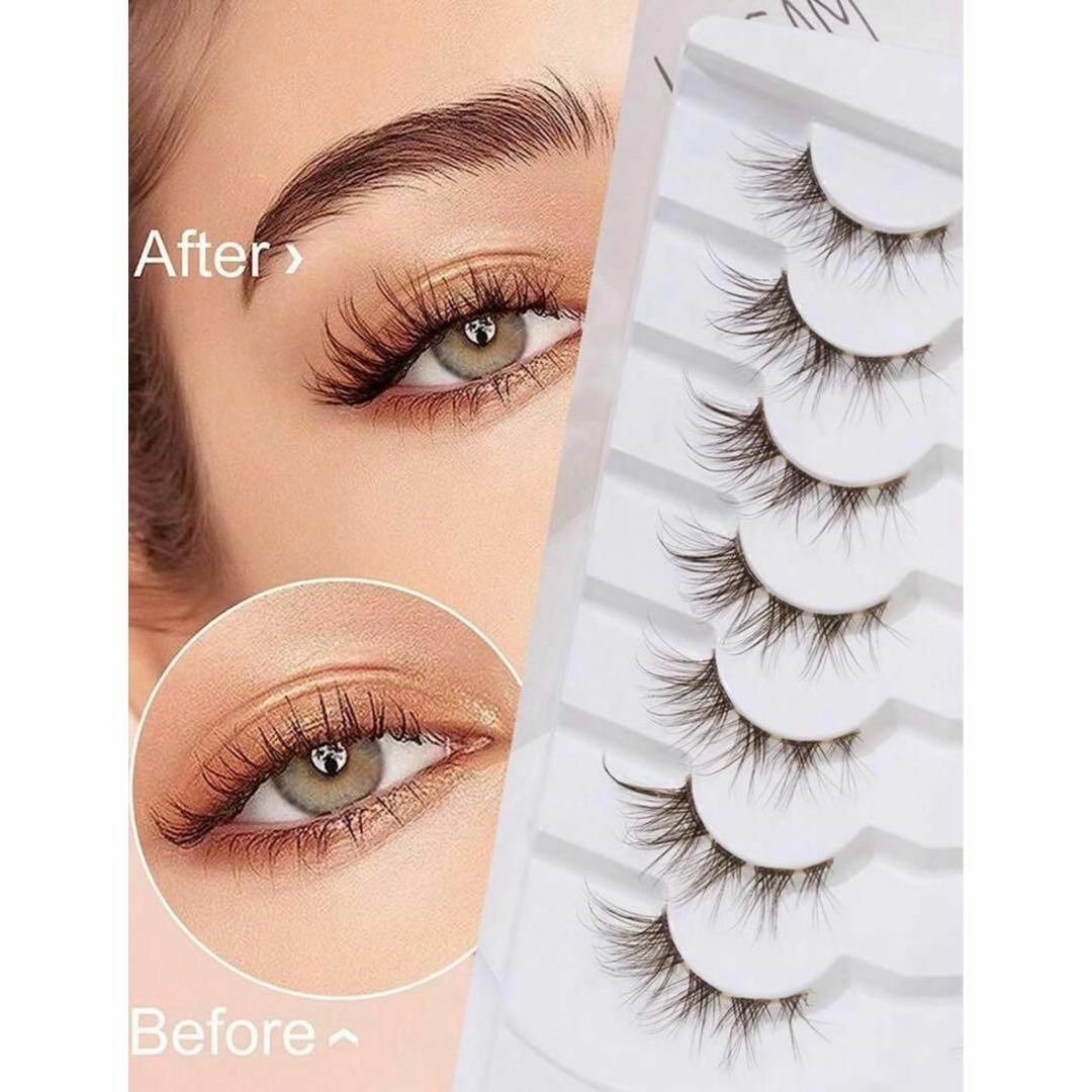 Miche Bloomin' No.11 ライトブラウン つけまつげ 4ペア ミッシュ