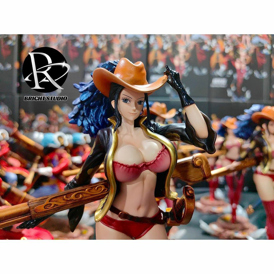 ワンピース 考古学者 ニコ・ロビン ガレージキット フィギュア 塗装