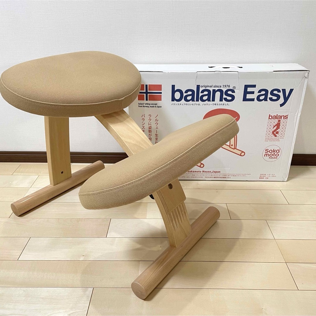 サカモトハウス バランスイージー 姿勢矯正 イス 学習 椅子 チェア 1
