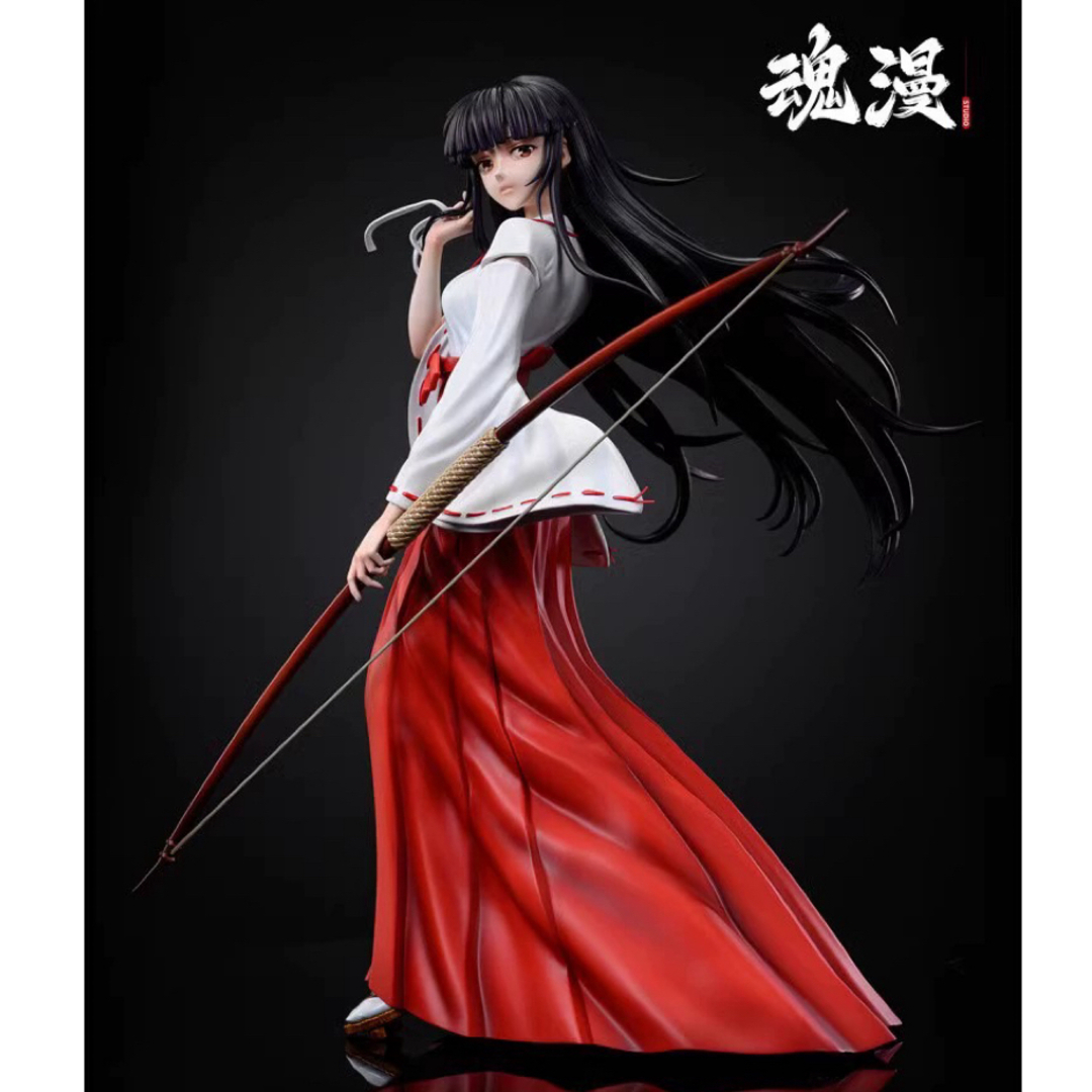 犬夜叉 桔梗 1／6 スタチュー ガレージキット フィギュアの通販 by