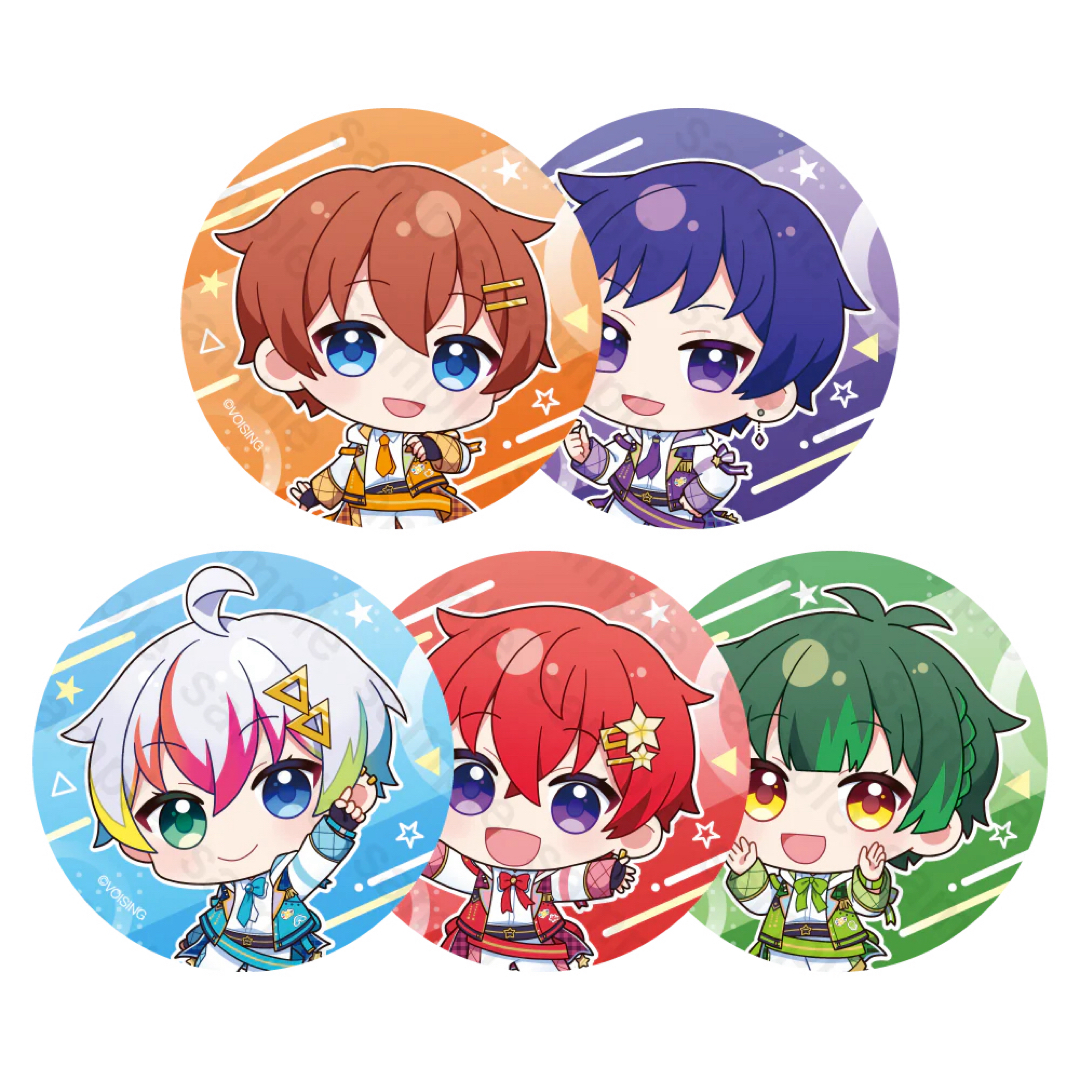 新品☆すたぽら【如月ゆう】すたぽら推し方攻略本☆SD☆缶バッジ☆第10