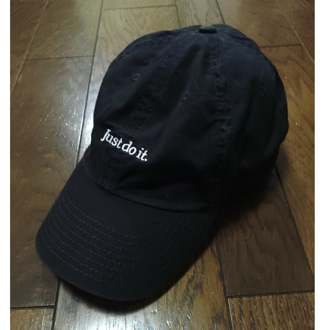 NIKE - NIKE just do it キャップ 黒 刺繍の通販 by sts9 shop｜ナイキ