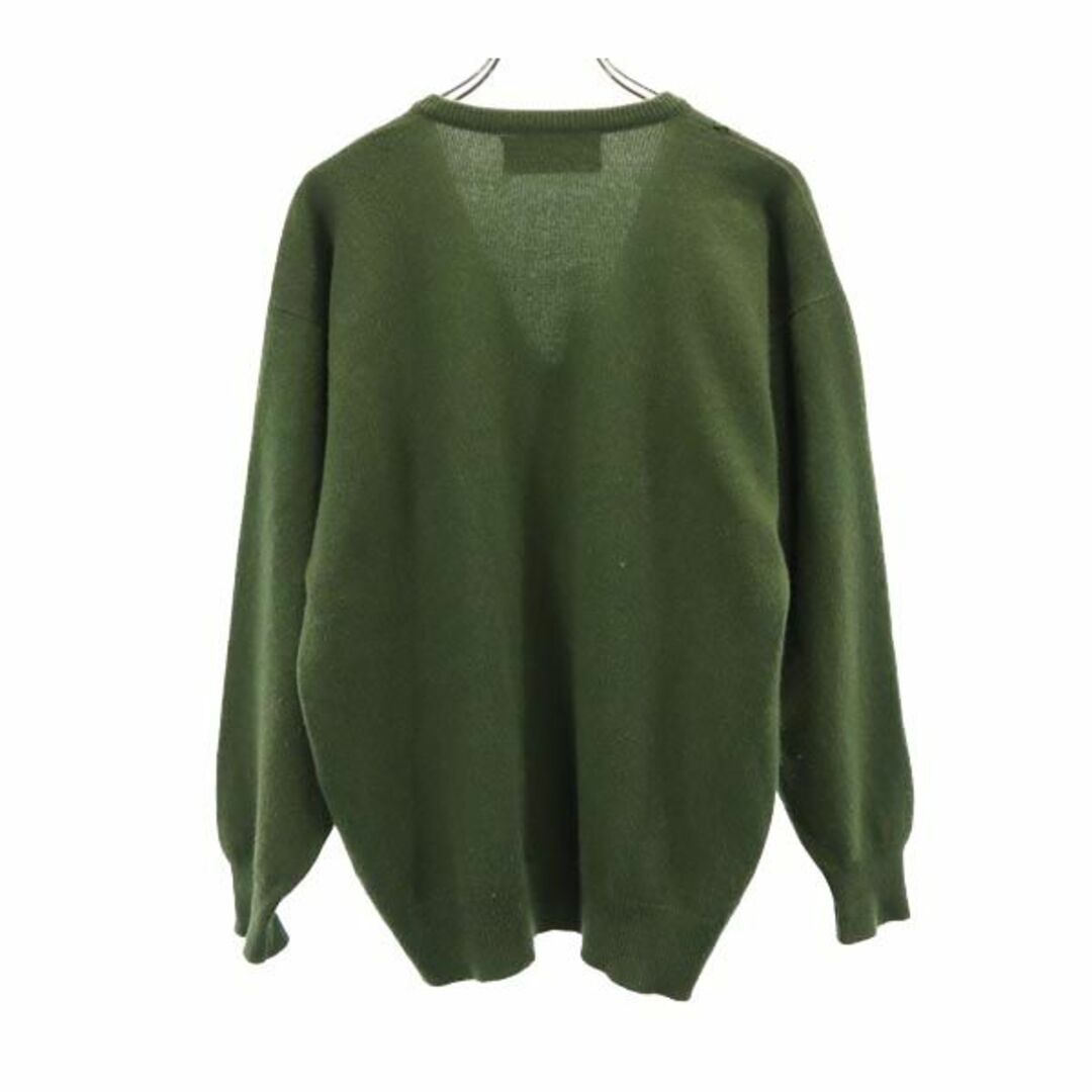 Pringle - プリングル カシミヤ100% 長袖 ニット S グリーン系 Pringle