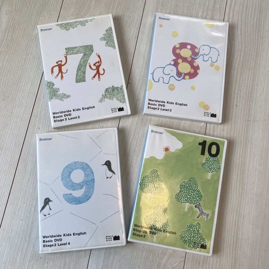 ワールドワイドキッズ DVD 7〜10の通販 by まちょ's shop｜ラクマ