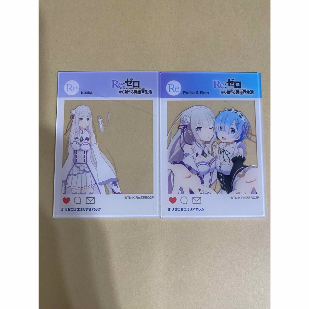 Re: ゼロから始める異世界生活 アクリルプレート 【全10種】セリア