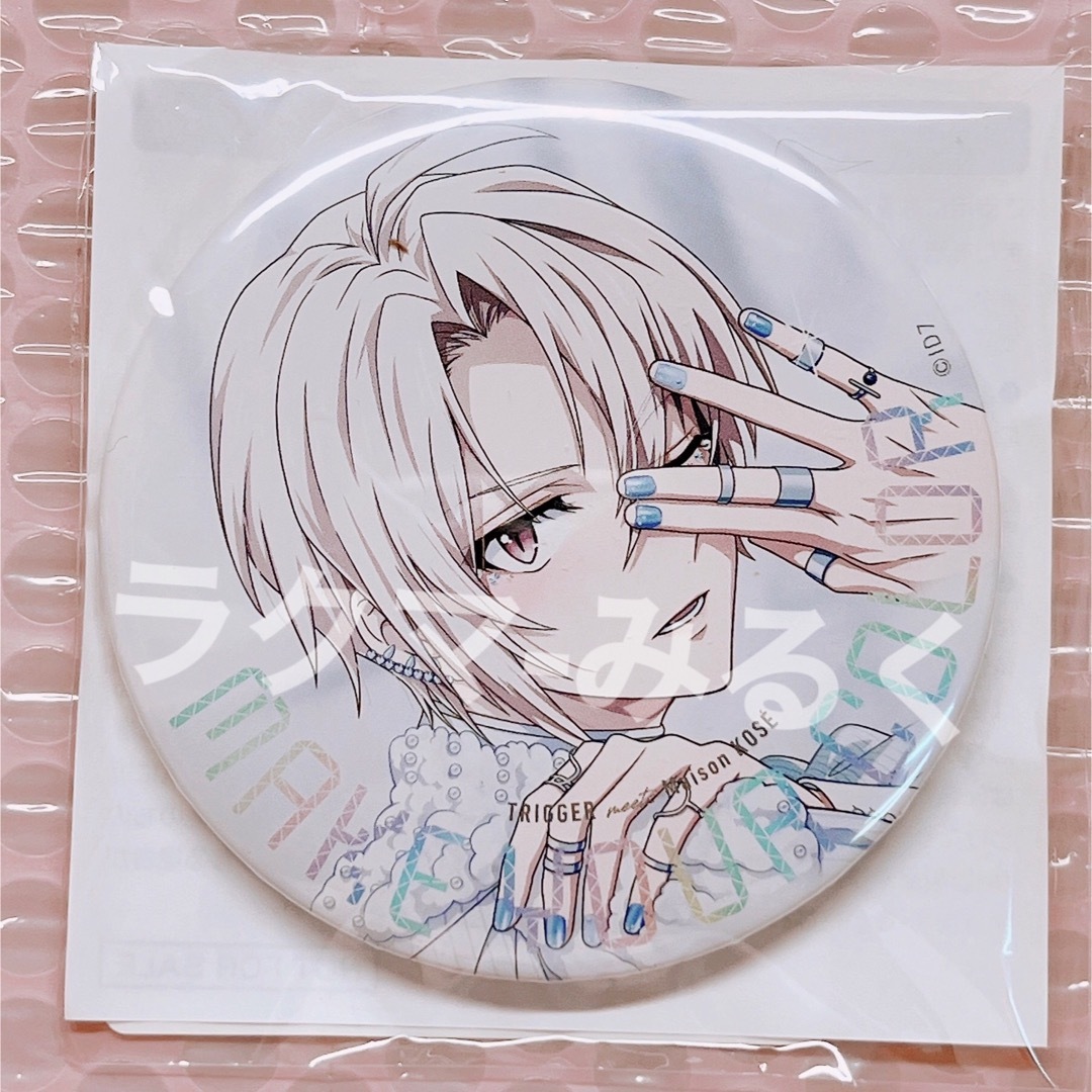 アイナナ KOSE コラボ エリアビジュアル缶バッジ 九条天の通販 by