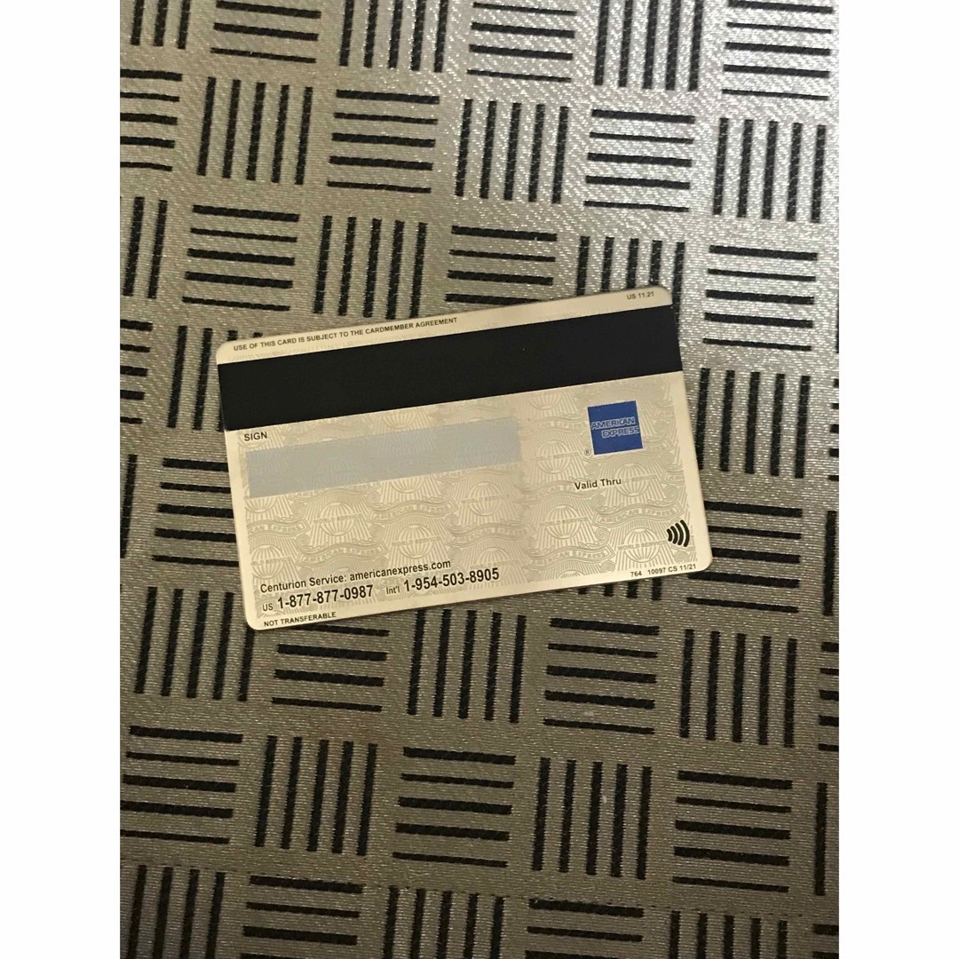 最終。プラチナカード ノベルティカード アメックスの通販 by akak's