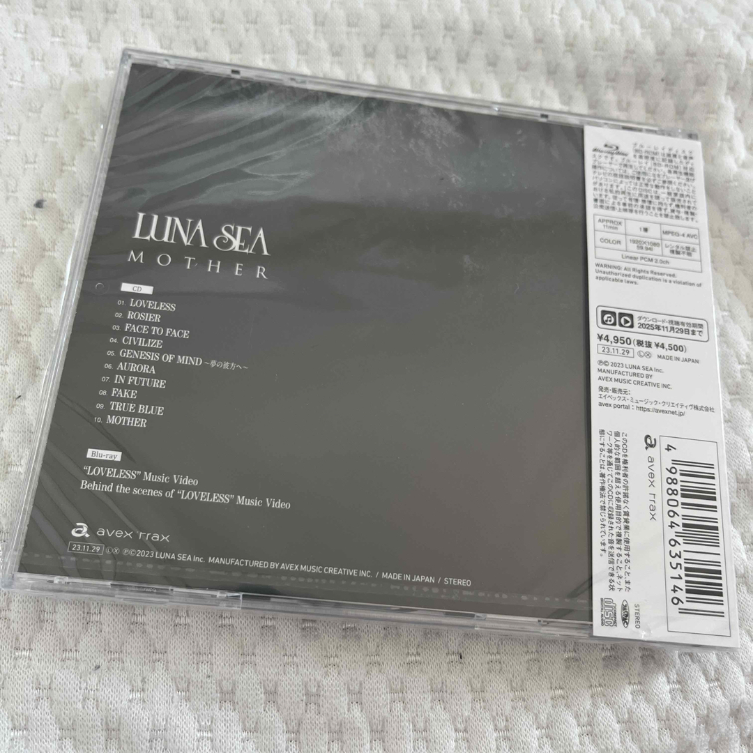 LUNA SEA MOTHER（初回生産限定盤／Blu-ray Disc付）の通販 by rin｜ラクマ