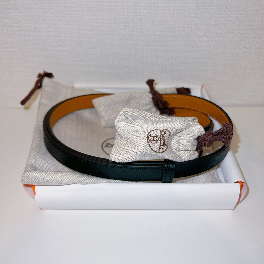 HERMES - 【新品・未使用品】エルメス ケリーベルト 18 ノアール 黒