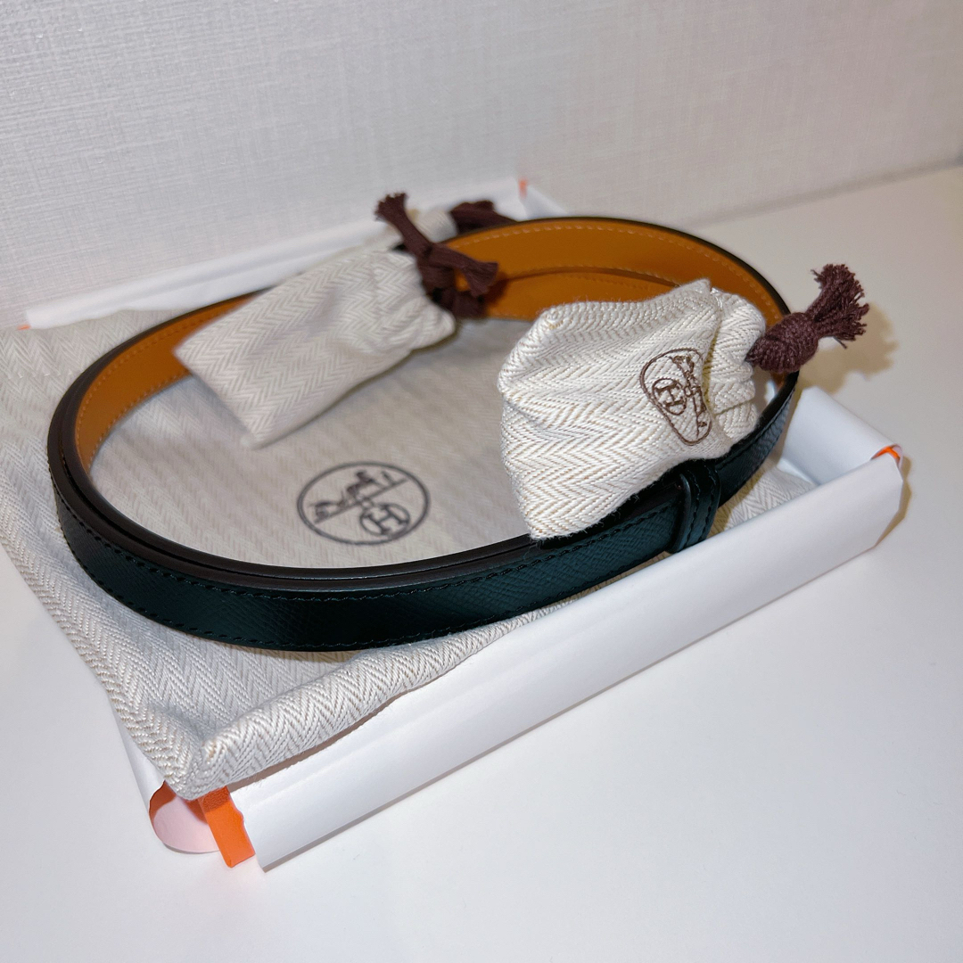 HERMES - 【新品・未使用品】エルメス ケリーベルト 18 ノアール 黒