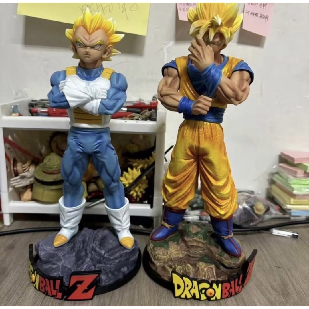 ドラゴンボール ベジータ 孫悟空 フィギュア PVC製品 ガレージキットの
