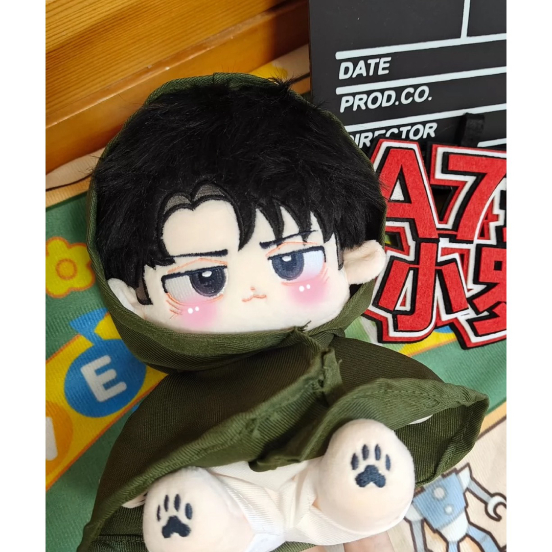 進撃の巨人 調査兵団 自由の翼 マント 20cmぬいぐるみ服の通販 by 柘榴