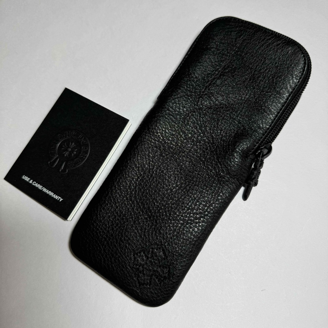 クロムハーツ メガネケース ハードケース アイウェア スクールロゴ