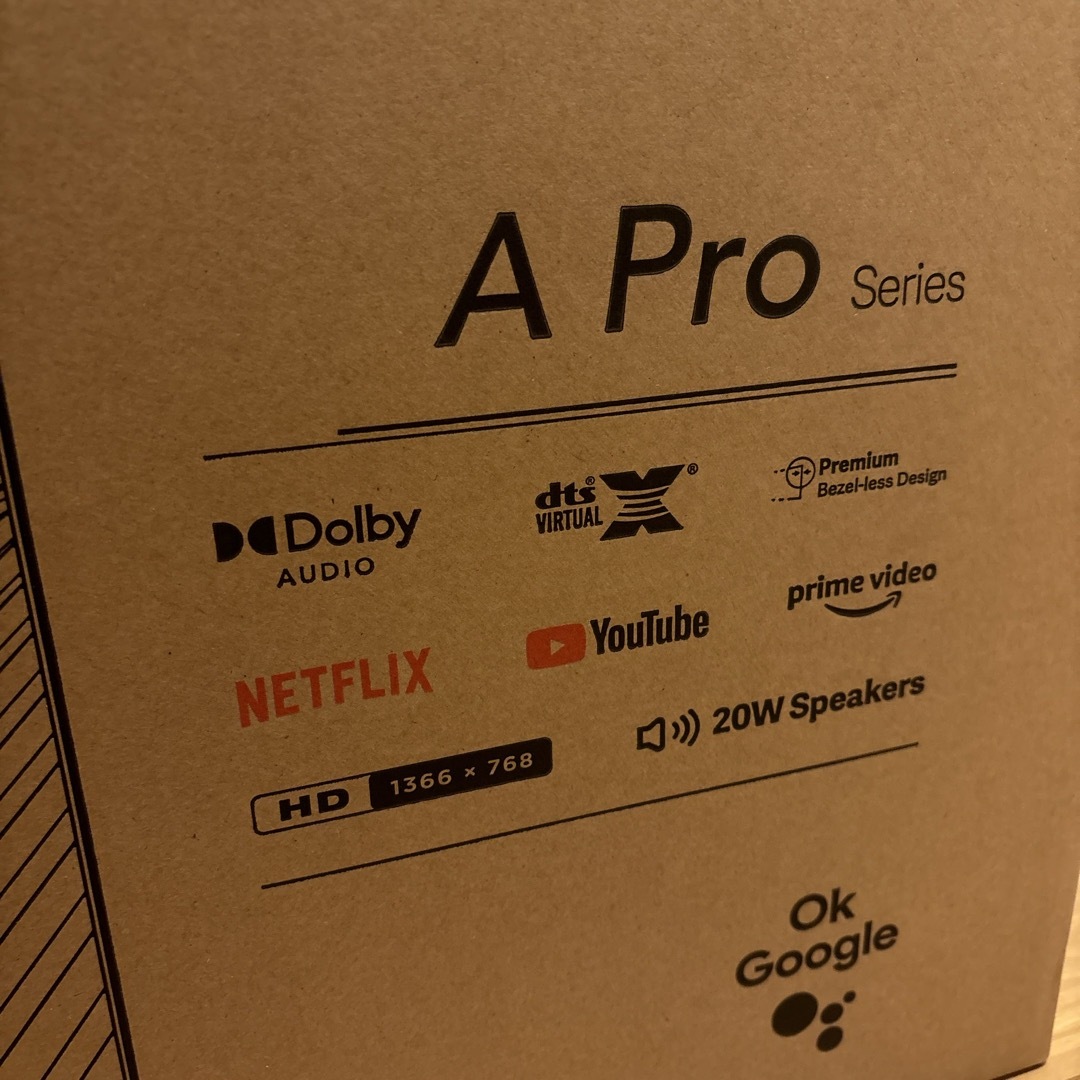 XIAOMI 〔未使用品〕 液晶テレビ Xiaomi TV A Pro ブラックの通販 by