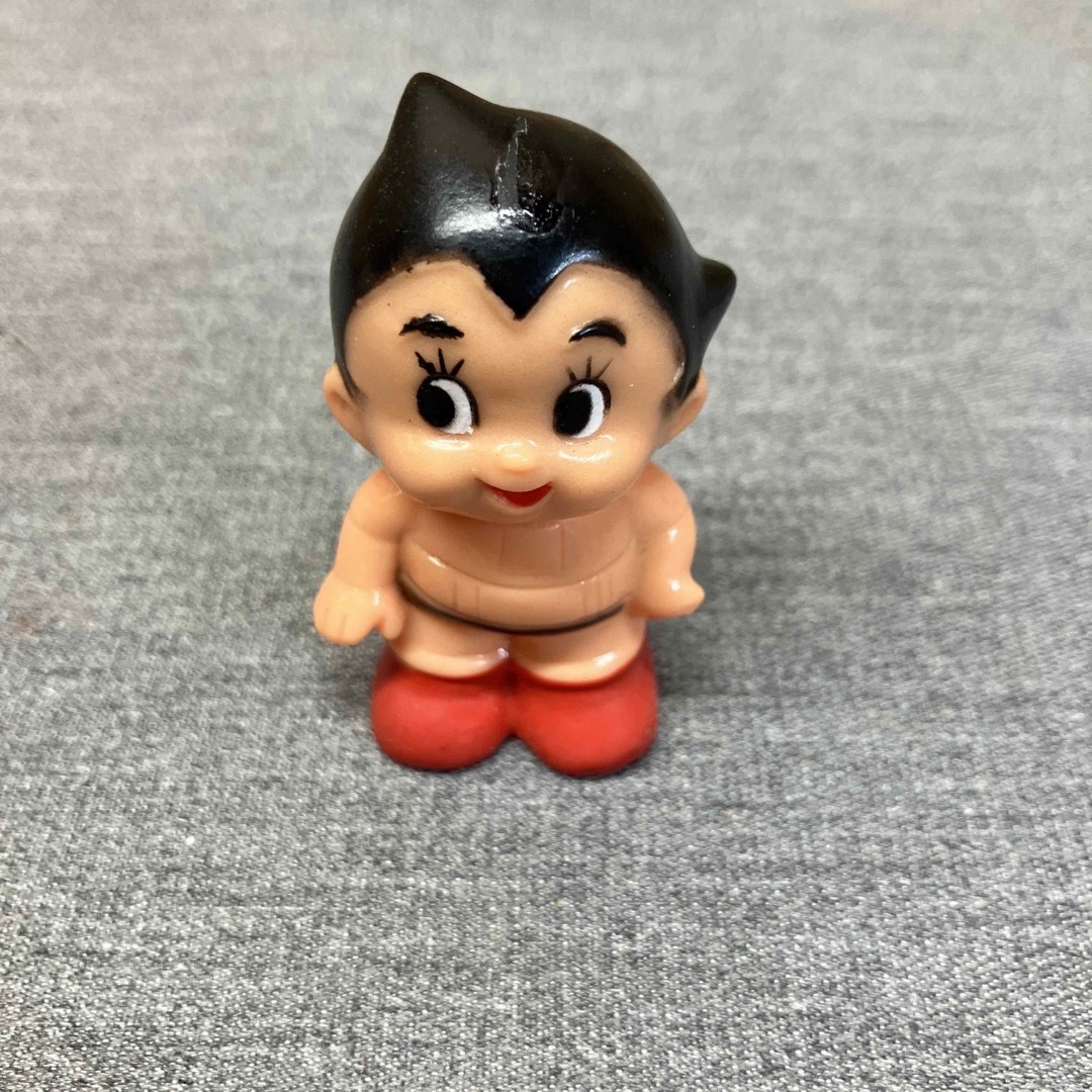 Nひ2245】鉄腕アトム パチ ソフビ 当時物フィギュア 昭和レトロ の通販