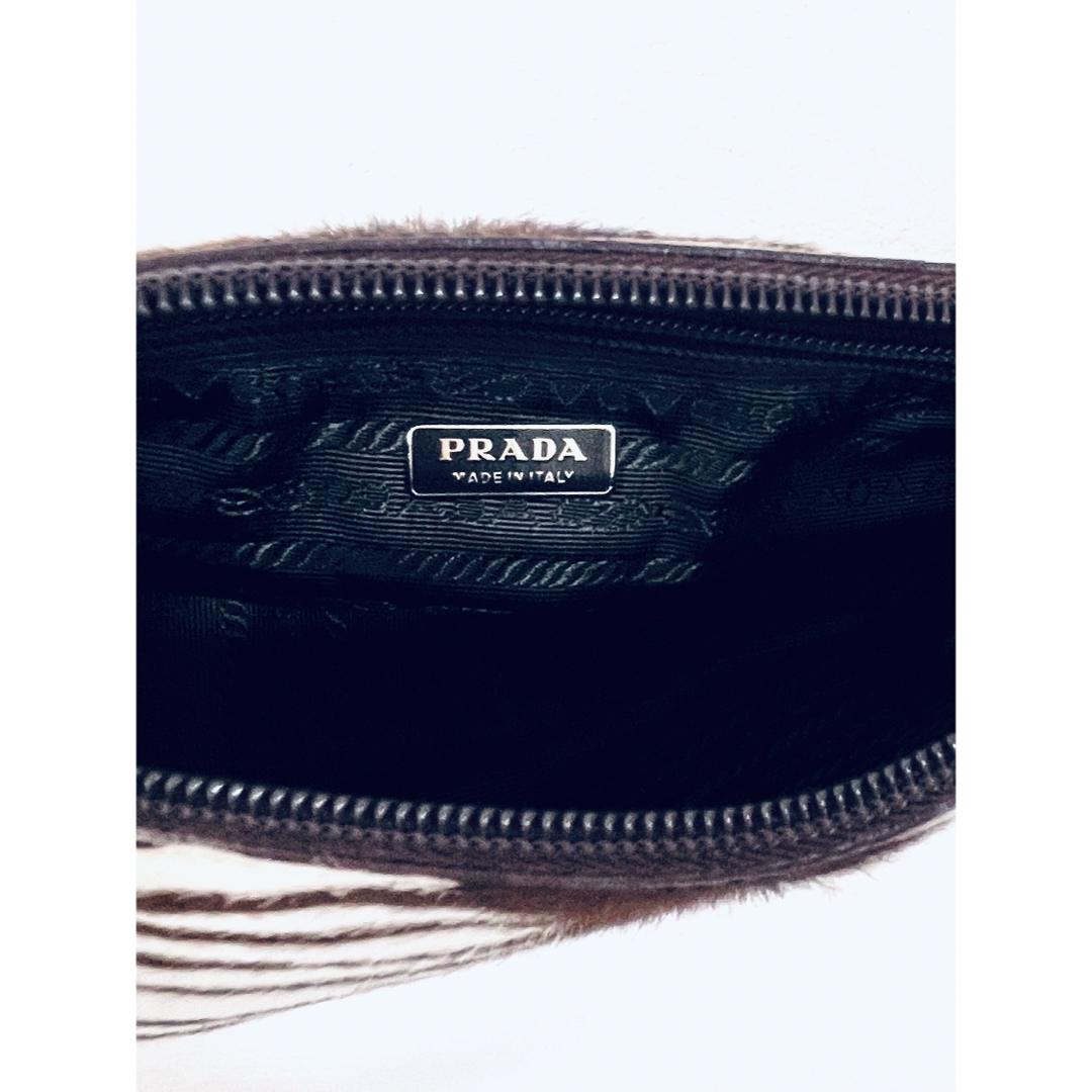 PRADA - PRADA ハラコ ショルダーバッグ ゼブラ柄の通販 by Maggie's