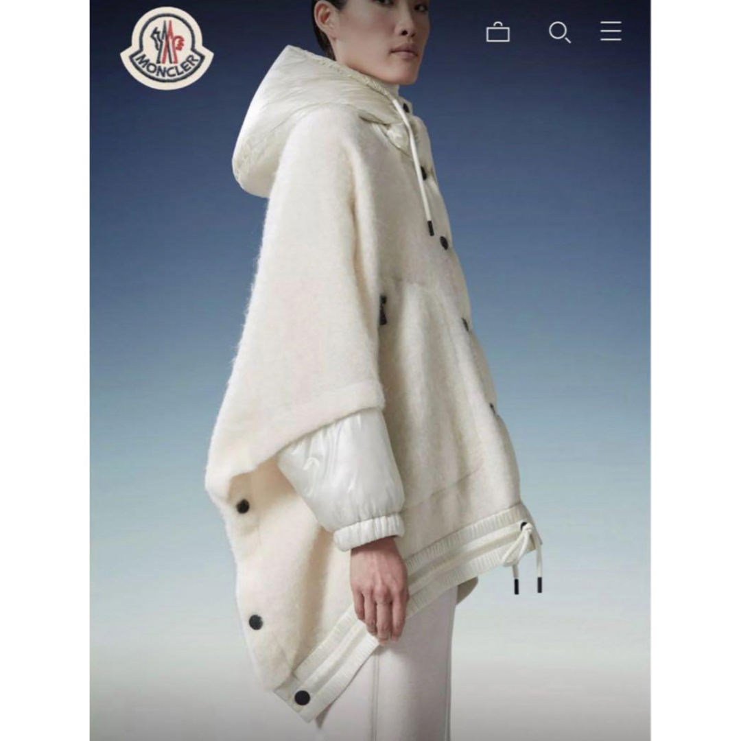 MONCLER - 極美品【正規品】モンクレール GRENOBLEダウン入りポンチョ