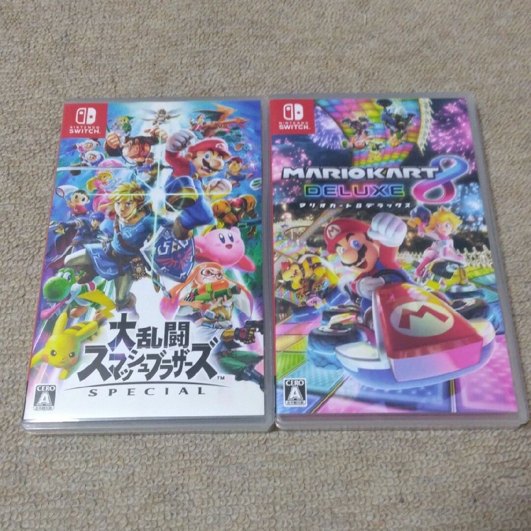 マリオカート8デラックス 大乱闘スマッシュブラザーズ セット Switch